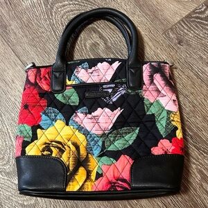 Vera Bradley Havana Rose handle purse with removable strap NWOT